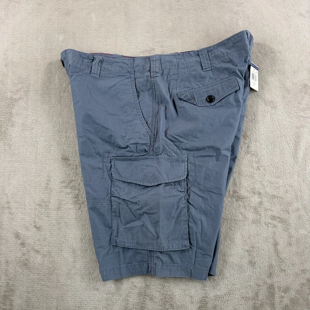 Polo Ralph Lauren Drill Khaki Cargo Shorts in BlueBerry Twill Men 40x11 NWT